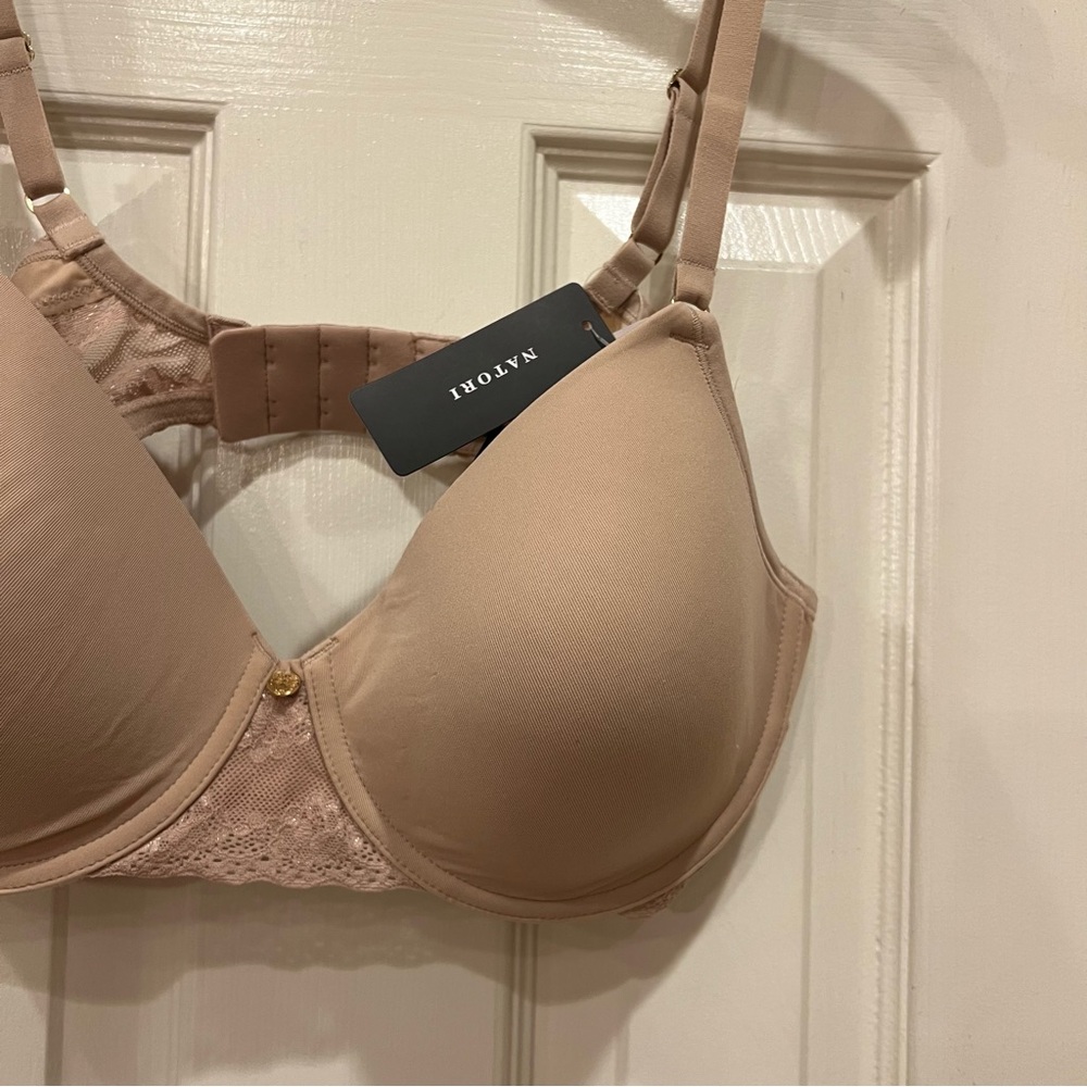 NWT Natori Bliss Perfection Bra Cafe Tan Nude 38C 721154 - Picture 5 of 7